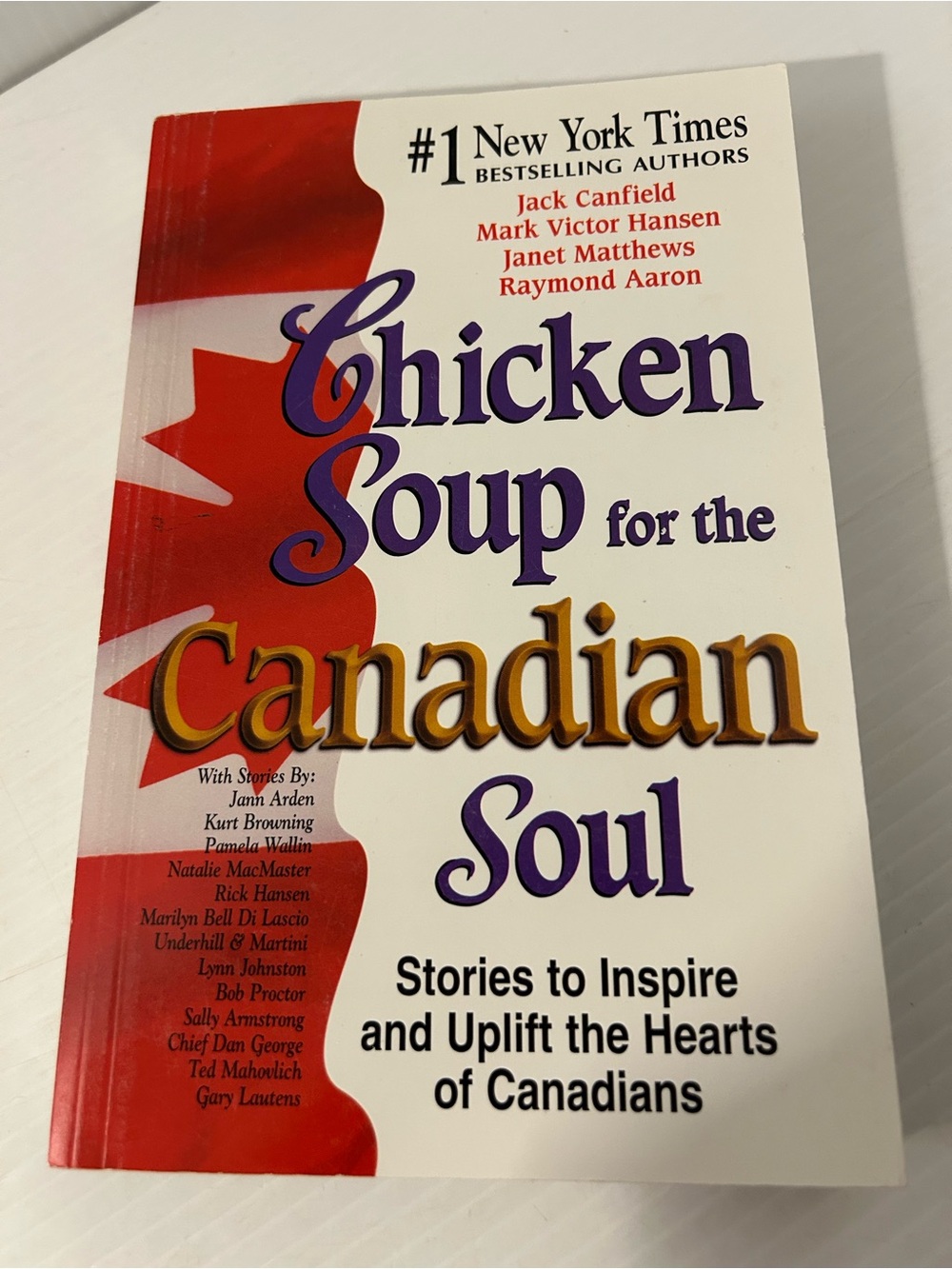 Chicken Soup for the Canadian soul book